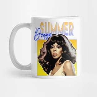 Vintage Styled Fan Art Design - Donna Summer Mug